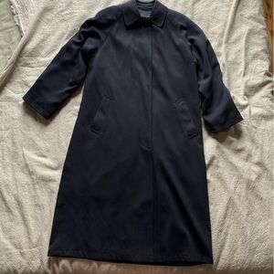 London Fog Men's Navy Trench Coat